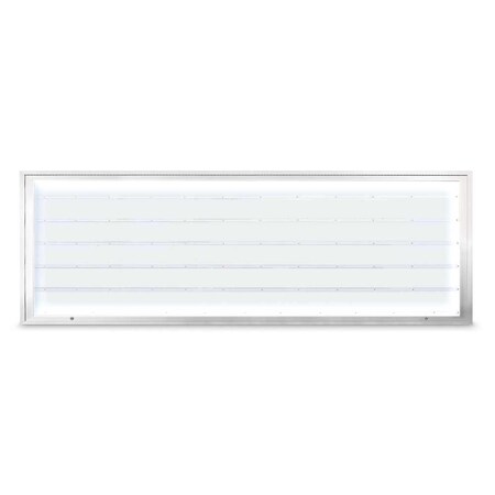 United Visual Products Single Door Radius Corkboard, 18"X24", W UV8000-WHITE-PEARL